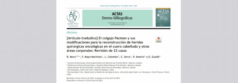 Investigación sobre el colgajo Pacman
